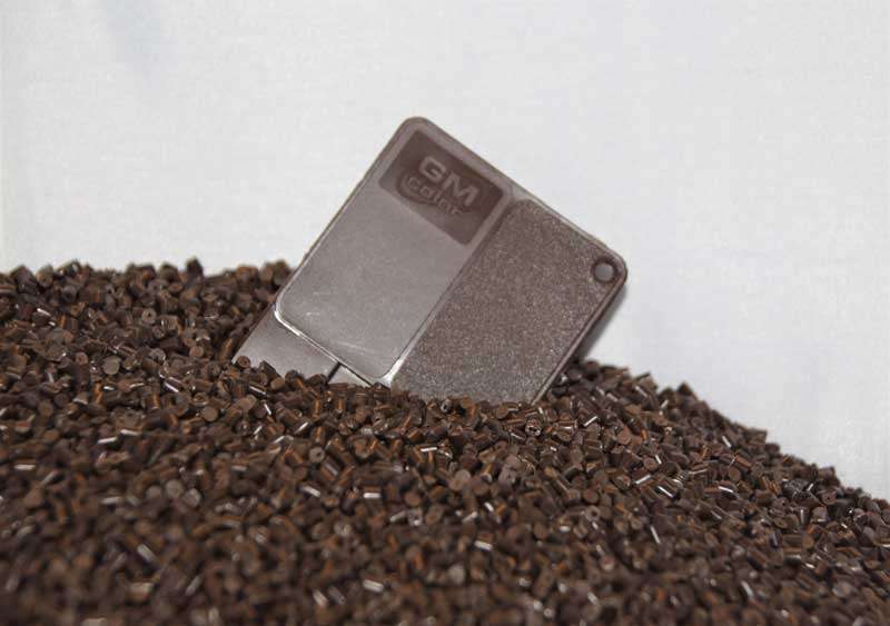 PP Regenerat „Ocean Plastic“ – Farbe Braun PP Regenerat „Ocean Plastic“ – Farbe Braun