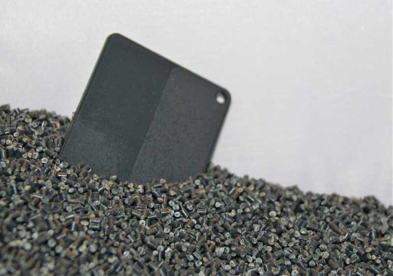 PP Regenerat „Ocean Plastic“ – Farbe Anthrazit PP Regenerat „Ocean Plastic“ – Farbe Anthrazit